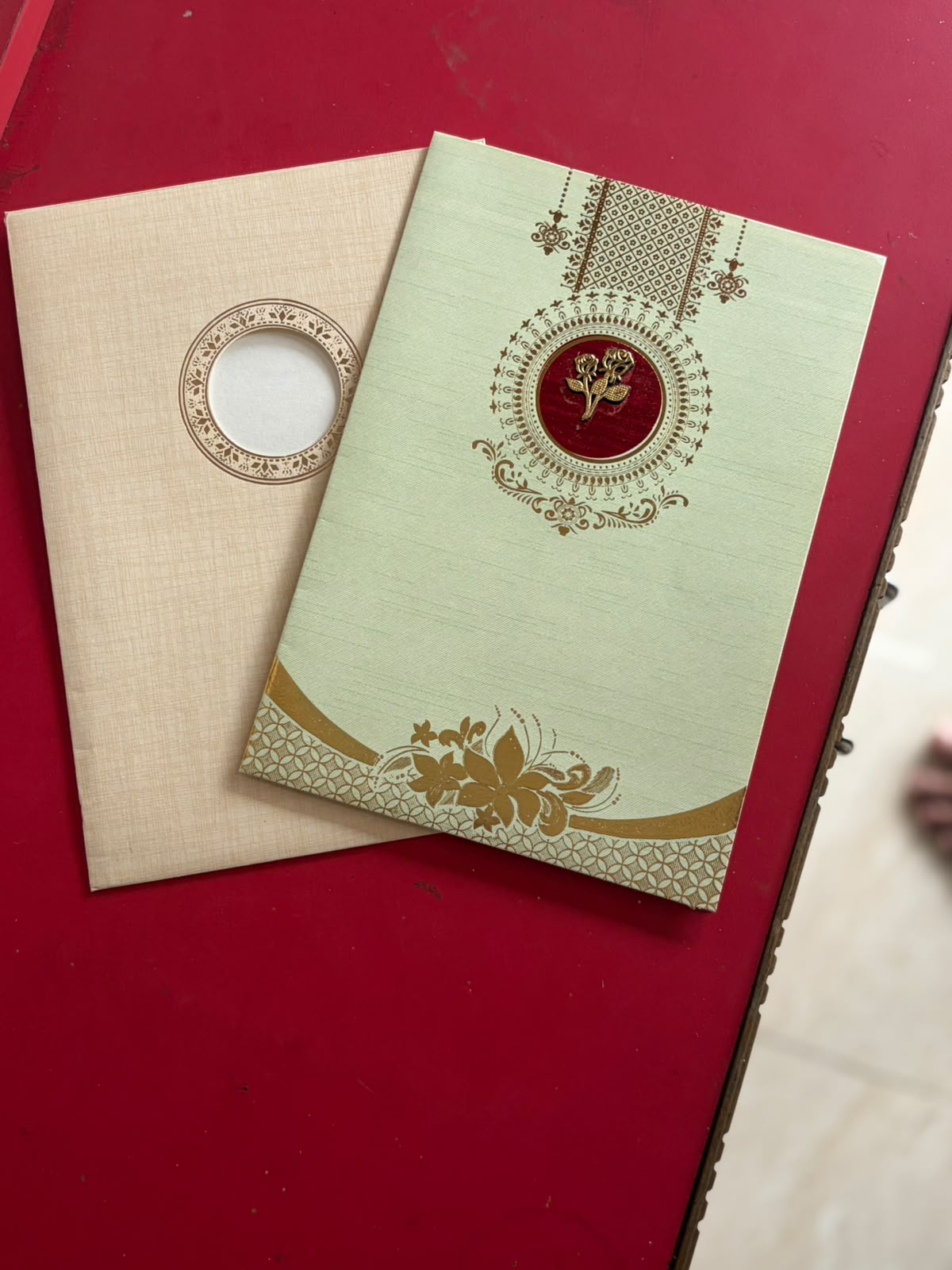 Reception Card Sample
