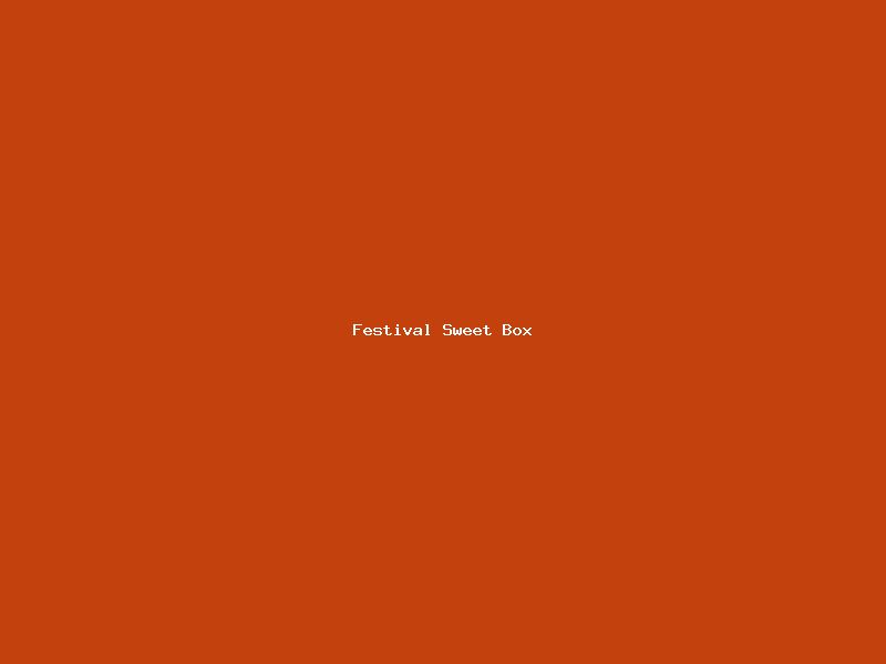 Festival Sweet Box